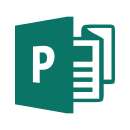 Logo of Microsoft Publisher