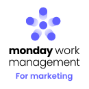 Logo of monday work management for Marketing