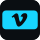 Logo of Vimeo