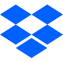 Logo of Dropbox